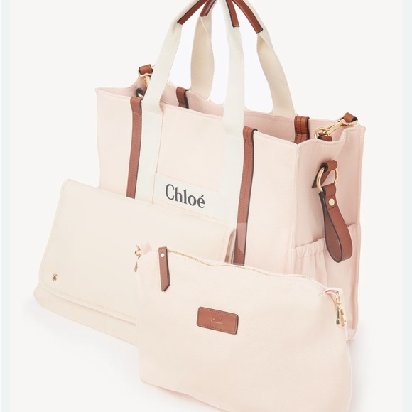Chloé Pink Tote Bag Set